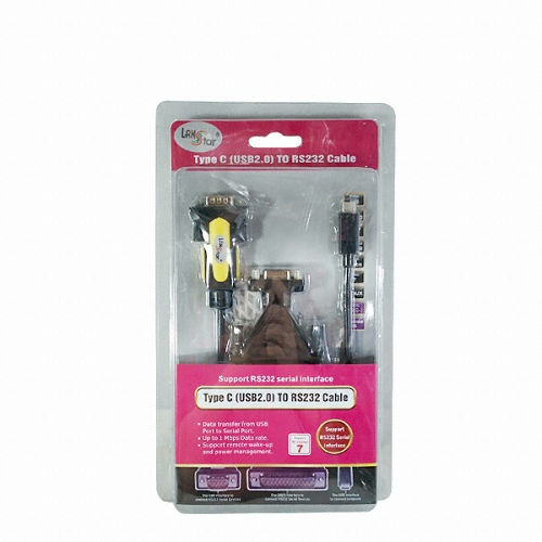 라인업시스템 LANSTAR USB 2.0 Type C to RS232 컨버터 (LS-RS31C)_이미지
