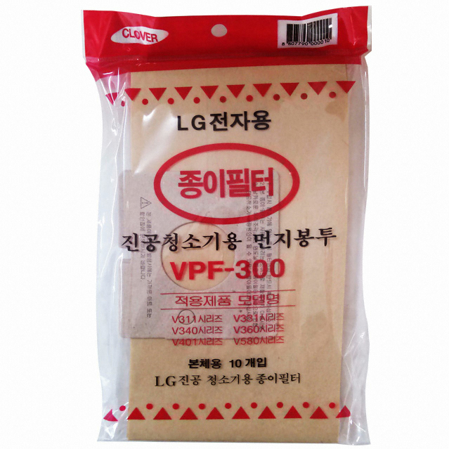 LG전자 VPF-300 호환 먼지봉투 (10매)_이미지