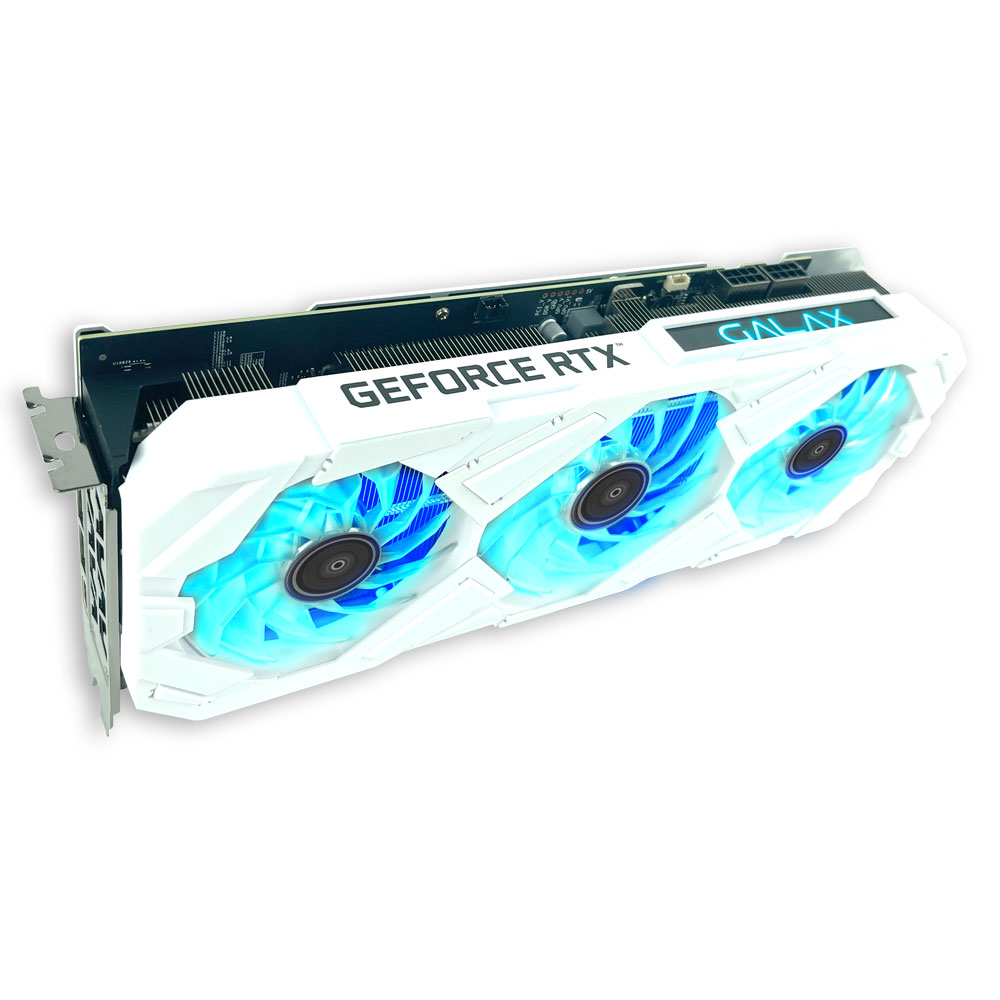 갤럭시 GALAX 지포스 RTX 3080 EX GAMER WHITE OC D6X 10GB LHR_이미지