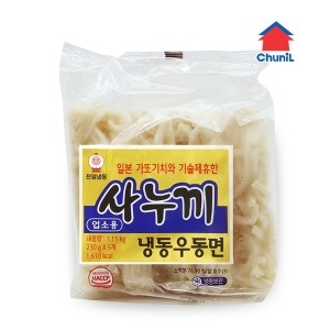 천일 사누끼 냉동우동면 1.15kg 230gx5