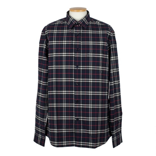  버버리 체크 남방 셔츠_8018640