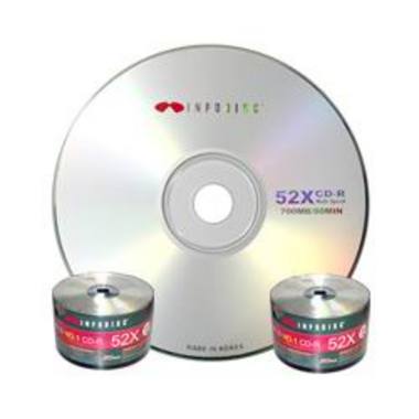 인포디스크 CD-R 700MB 52x 벌크 100장_이미지