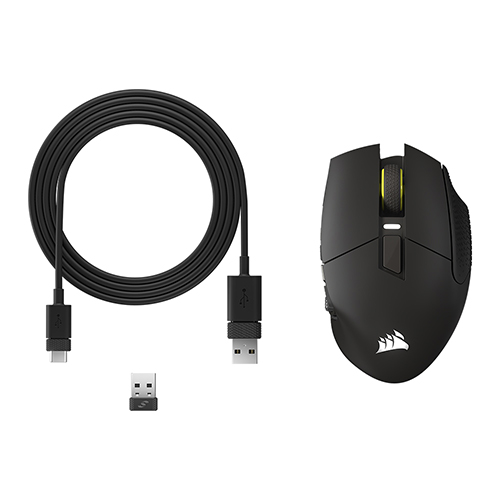 CORSAIR SCIMITAR RGB 엘리트 무선 SE (건메탈)_이미지