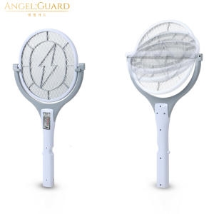 엔젤가드 90도 회전 전기모기채 USB충전식 대_이미지