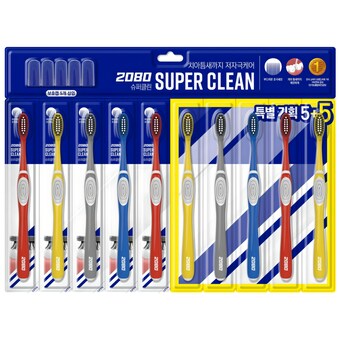 <b>2080</b> 슈퍼클린 초극세모 칫솔