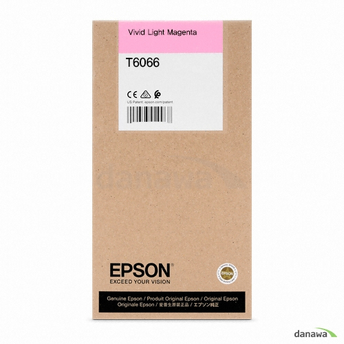 EPSON 정품 T6066 (T606600) 밝은빨강