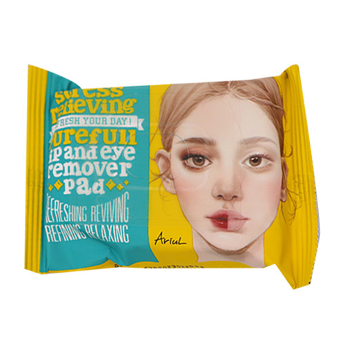 뷰티팩토리 아리얼 스트레스 릴리빙 립&아이 리무버패드 30매 (1개)