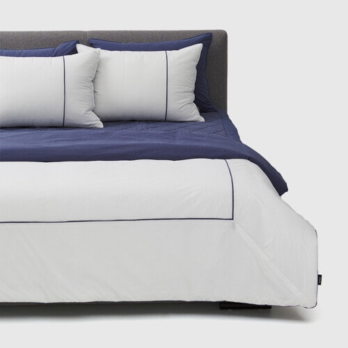 레노마홈 폴드 워싱 겨울용 차렵이불 베개세트 (퀸 Q)_이미지