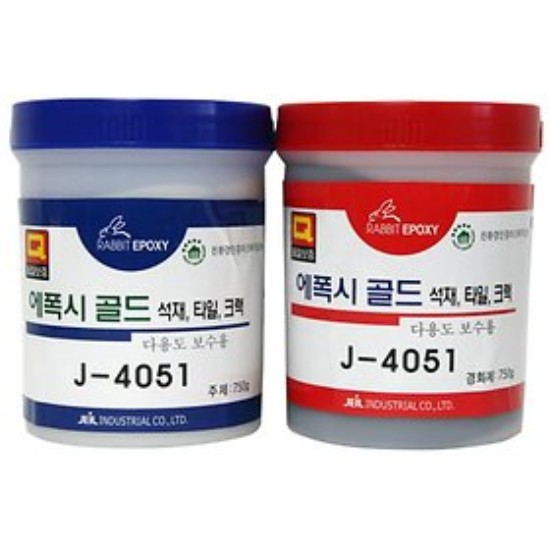 제일산업 석재용 에폭시 접착제 J-4051 1.5kg (1개)_이미지