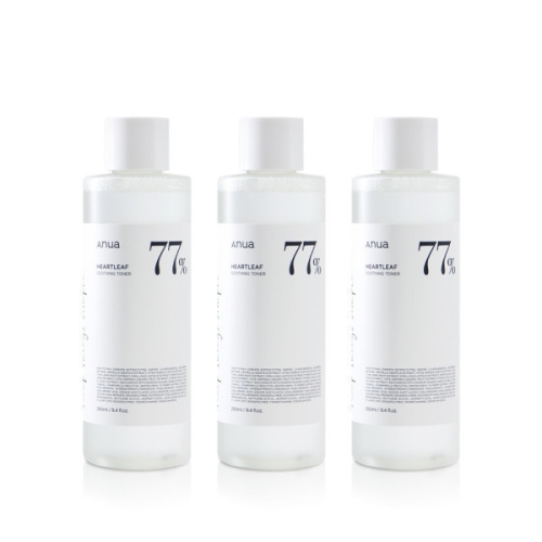 아누아 어성초 77% 진정 토너 250ml (3개)_이미지
