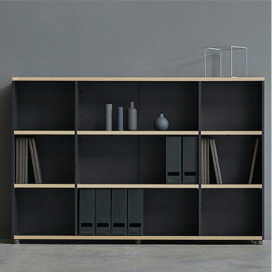 데스커 DSBC163S 수납형 3단 책장 1600_이미지