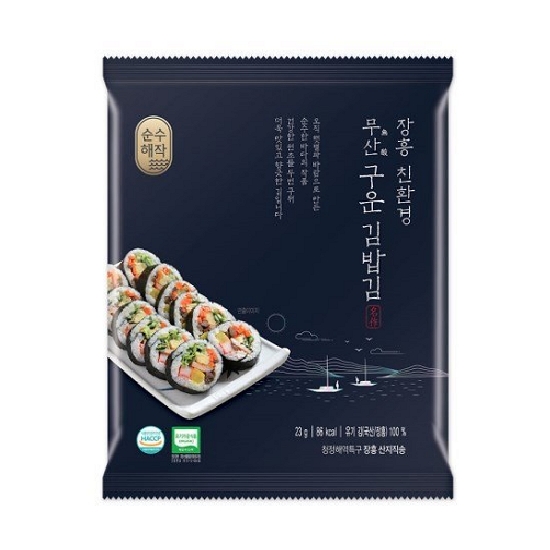 순수해작 순수 구운 김밥김 23g (5개)_이미지