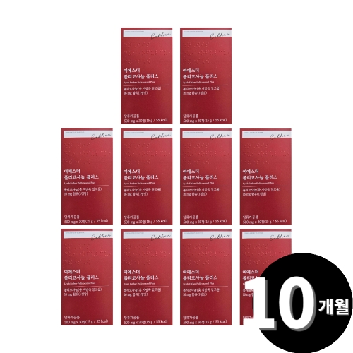 에스더포뮬러 여에스더 폴리코사놀 플러스 30정 (10개)_이미지