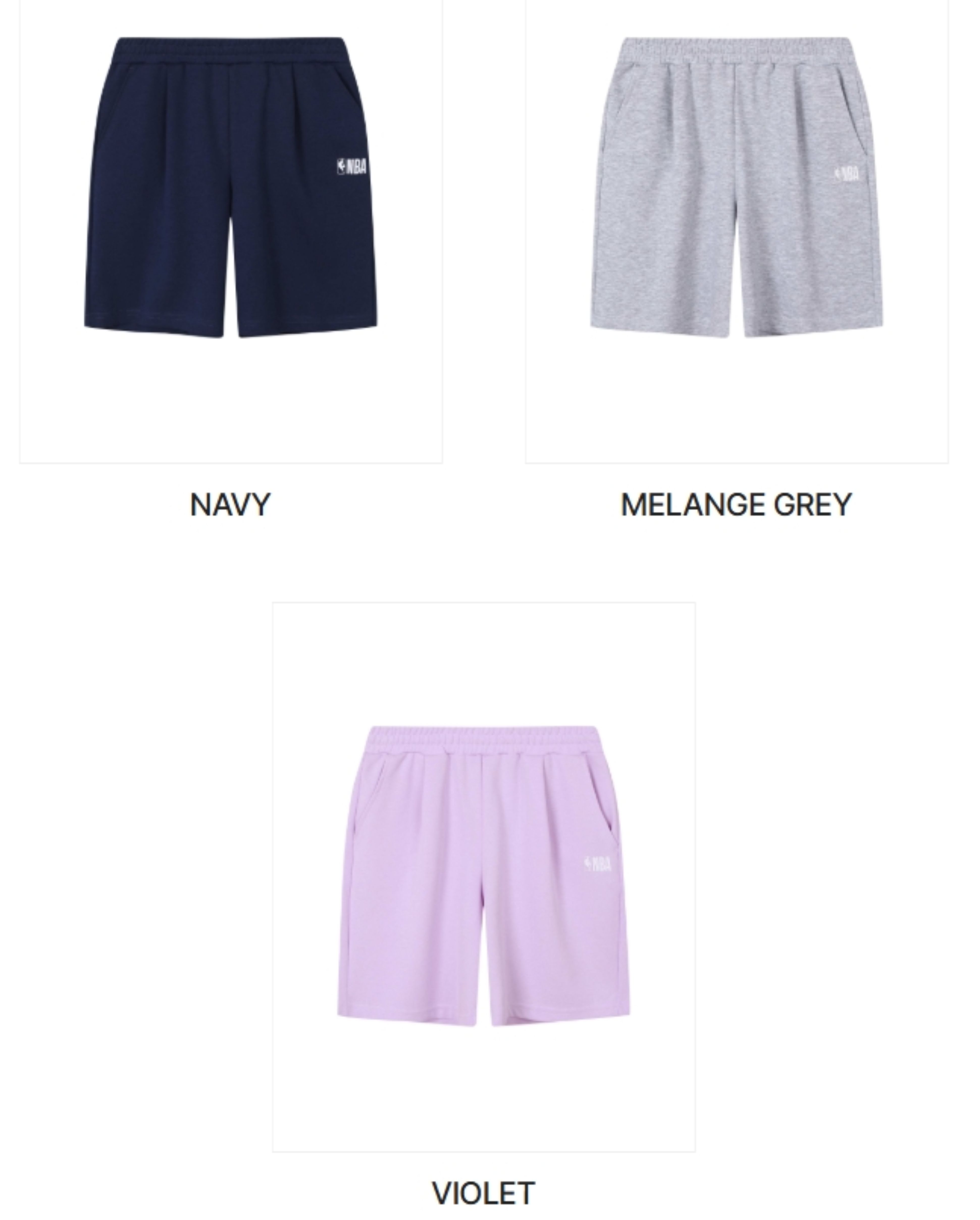 키즈 여름필수템 로고 5부 져지 팬츠K262TP170P