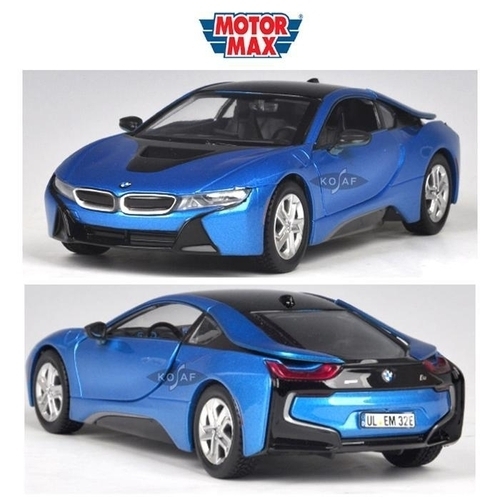 모터맥스 1대24 2018 BMW i8 쿠페 블루 79359 47363570_이미지