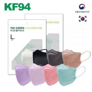 더그린 벨르 황사 방역 마스크 KF94 화이트 (50매)_이미지