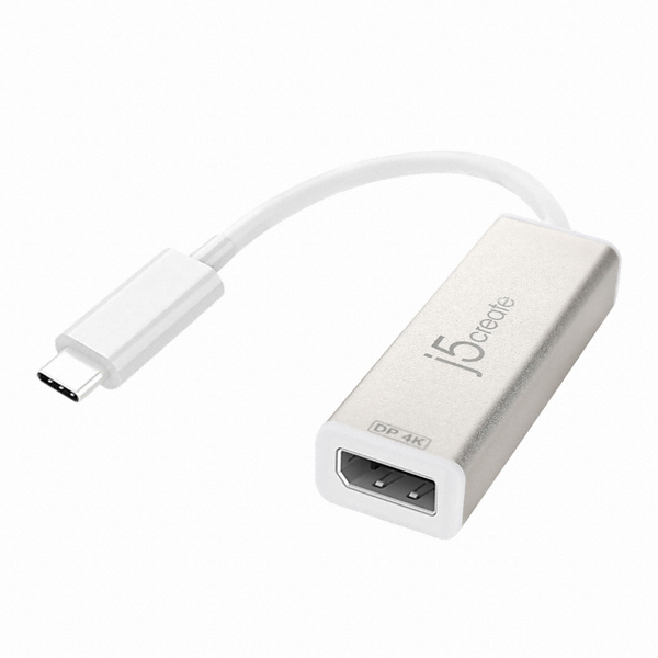 이지넷유비쿼터스 넥스트 Type C to 4K DisplayPort 컨버터 (NEXT-JCA140)_이미지