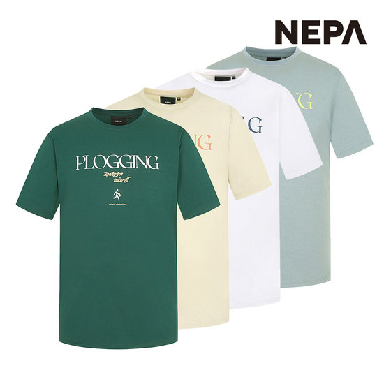 네파 픽토그램 반팔 라운드 티셔츠 7JD5370