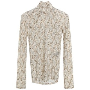 이자벨마랑 에크루 조이엘라 하이넥 긴팔 티셔츠 TS0137FA A4K30I 23EC_이미지