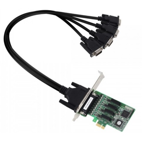 MOXA CP-134EL-A-I-DB9M 4��Ʈ PCI Express �ø���ī��