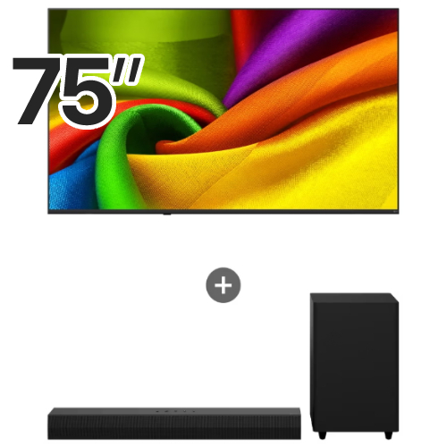 LG전자 NANO 4K UHD AI 75NU850BENA (벽걸이+사운드바, S30A)_이미지