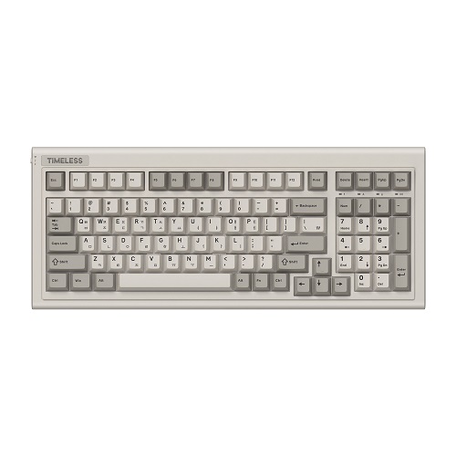 앱코 AO98 레트로 타임리스 3모드 기계식 (저소음 스노우축)