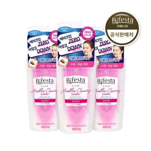 맨담 비페스타 모이스트 미셀라 클렌징워터 400ml (3개)