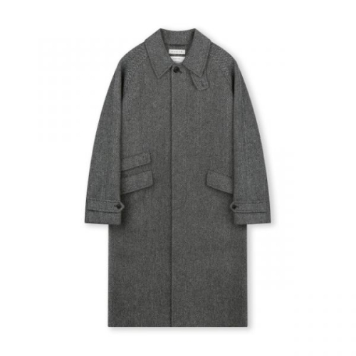아페쎄 비슬로우 BESLOW OVERSIZED HERRING A BALMACAAN COAT GREY HERRING OVHEALBA.._이미지