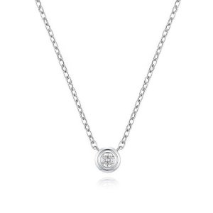 이랜드 로이드 1부 더블 베젤 14K 목걸이 LNF25009D