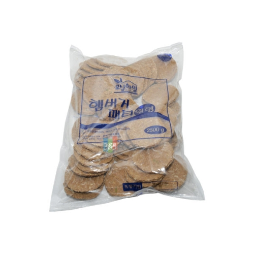 새아침 모닝하임 햄버거 패티 2.5kg (1개)