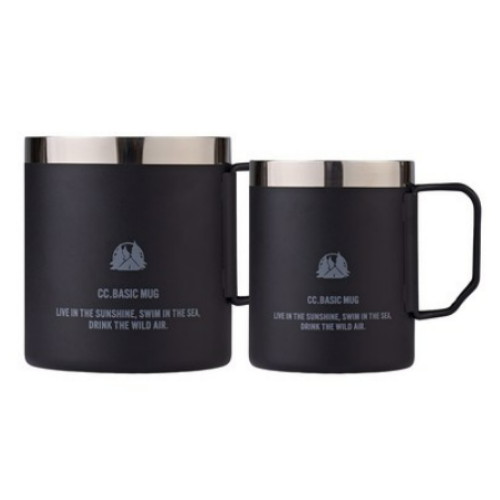 카고컨테이너 베이직 머그 450ml + 300ml 세트_이미지