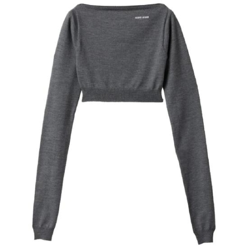 미우미우 보트 넥 탑 MMLB07SOOO16WS