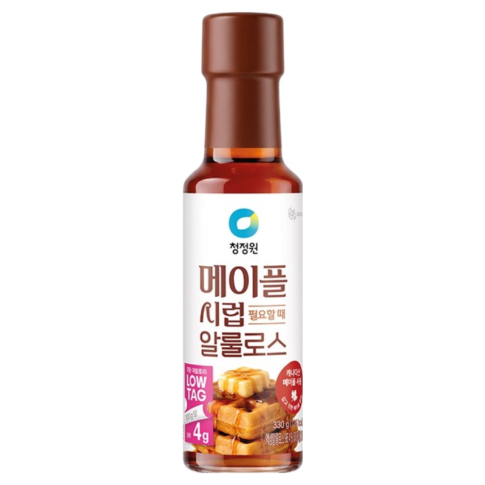 메이플 시럽 필요할 때 알룰로스 330g