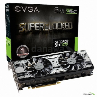 EVGA 지포스 <b>GTX1070</b> SC GAMING D5 8GB