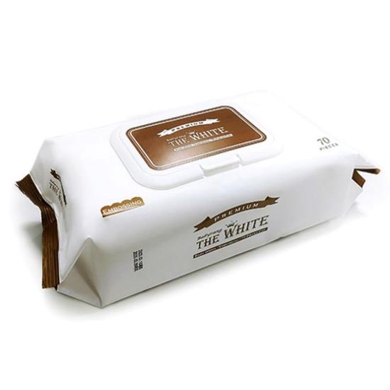 아이에스테크 베비랑 프리미엄 더 화이트 물티슈 캡형 70매 (1팩)