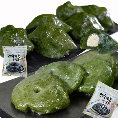 강화 약쑥 개떡1kg 송편