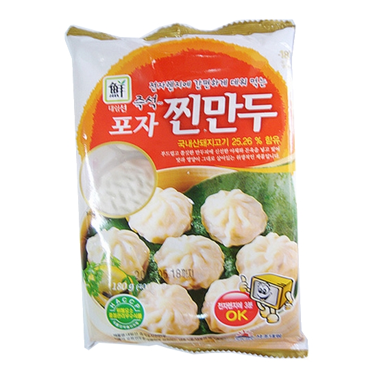 사조대림 대림선 즉석 포자 찐만두 180g (1개)_이미지