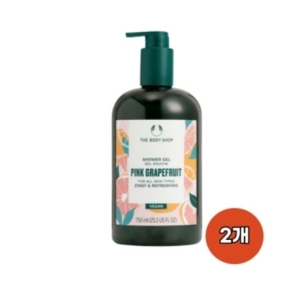 더바디샵 핑크 그레이프후룻 샤워젤 750ml (2개)