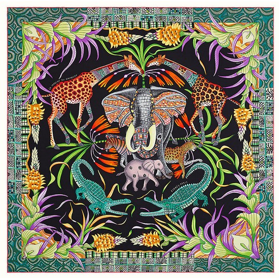 에르메스 라메종드 잠베지 까레 스카프 H002987S18