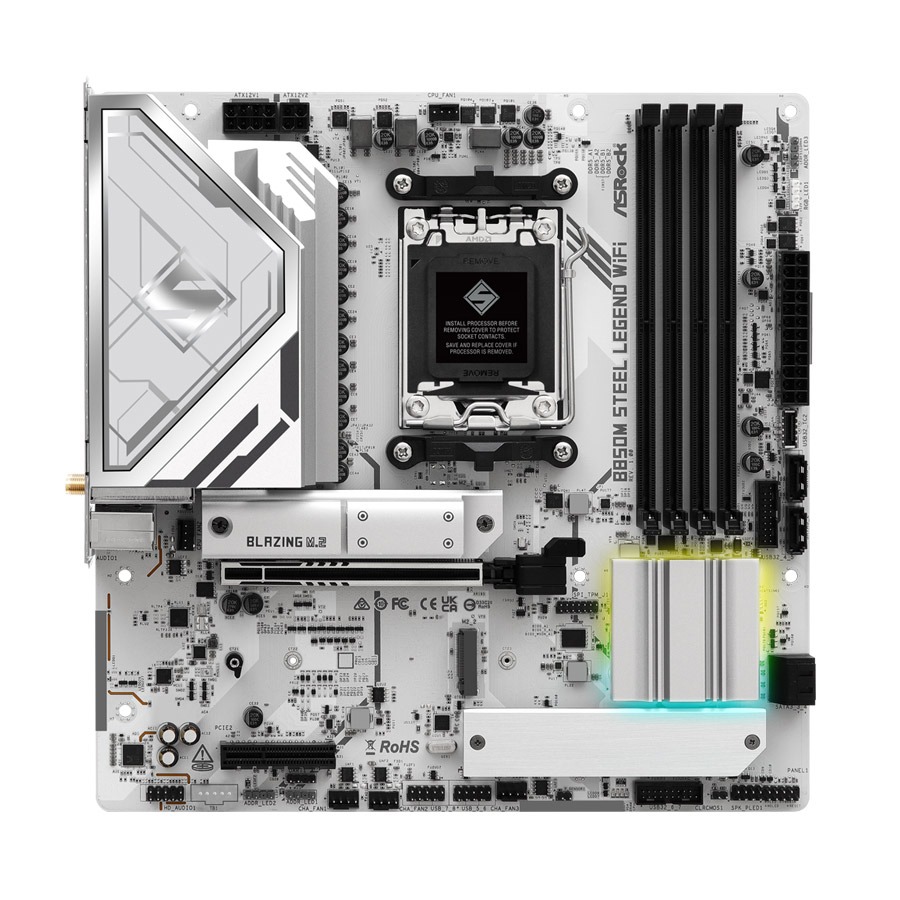 ASRock B850M ��ƿ������ WiFi ��ص���