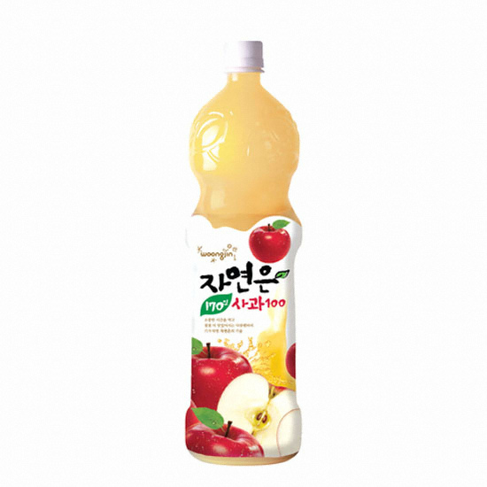 웅진식품 자연은 170일 사과 1.5L (4개)