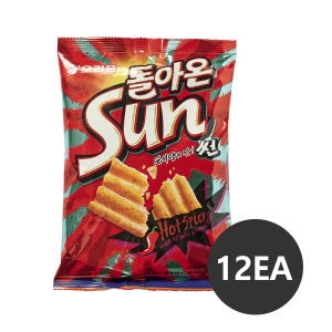 오리온 썬칩 썬 핫스파이시맛 80g이미지입니다. 누르면 해당 게시물로 새창이동합니다.