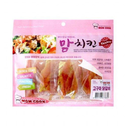 피에스코리아 맘쿡 맘치킨 고구마 닭갈비 300g이미지입니다. 누르면 해당 게시물로 새창이동합니다.