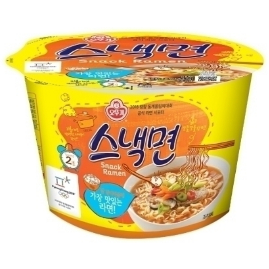 오뚜기 스낵면 큰컵 90g (3개)_이미지
