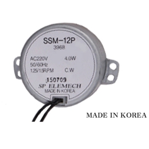 [불명] 닭치고/절란틀/전란틀모터/기어모터/감속모터/싱크로너스모터 1.5 RPM 4.0W AC220V 부화기모터