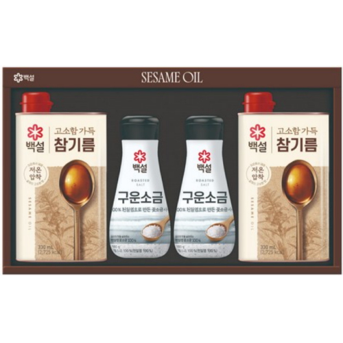  백설 고소함가득 참기름 A호 [6개]