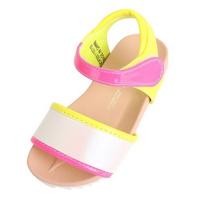 슈펜키즈 여아용 네온 쿠션 샌들 VKDW79S08 31 LEMON 170