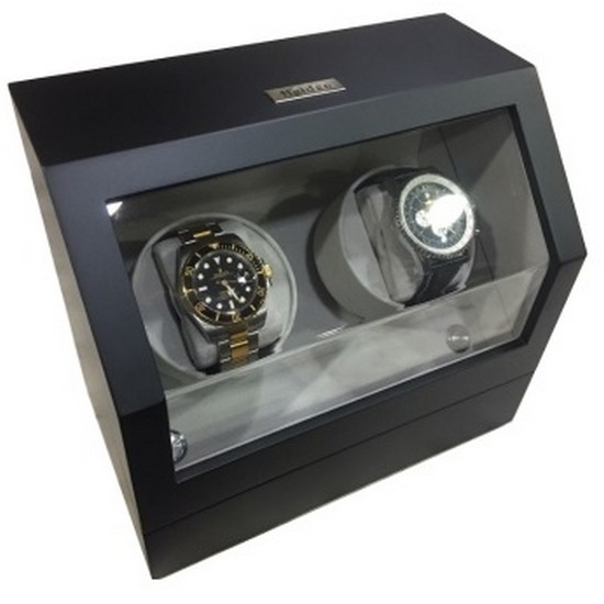 하이덴 프리미어 더블 와치와인더 HD010-Black Wood