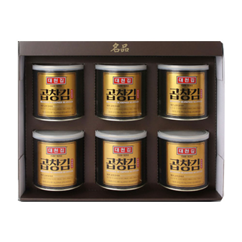대천김 곱창캔김 선물세트 30g 6개 (1개)