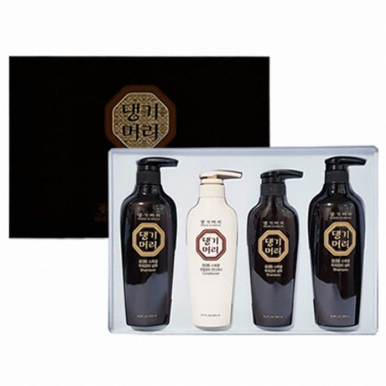두리화장품 댕기머리 한빛 4종 선물세트 A호 (1세트)
